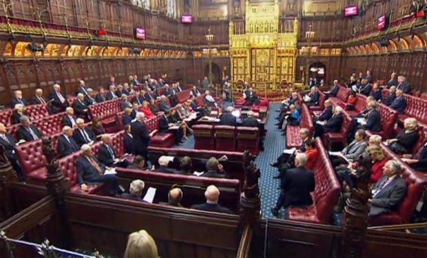 A general view of the House of Lords Chamber