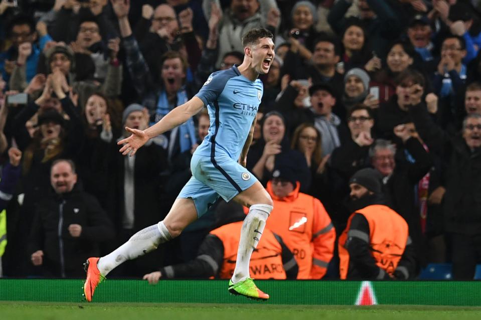 John Stones scored to put City 4-3 ahead and complete an incredible comeback