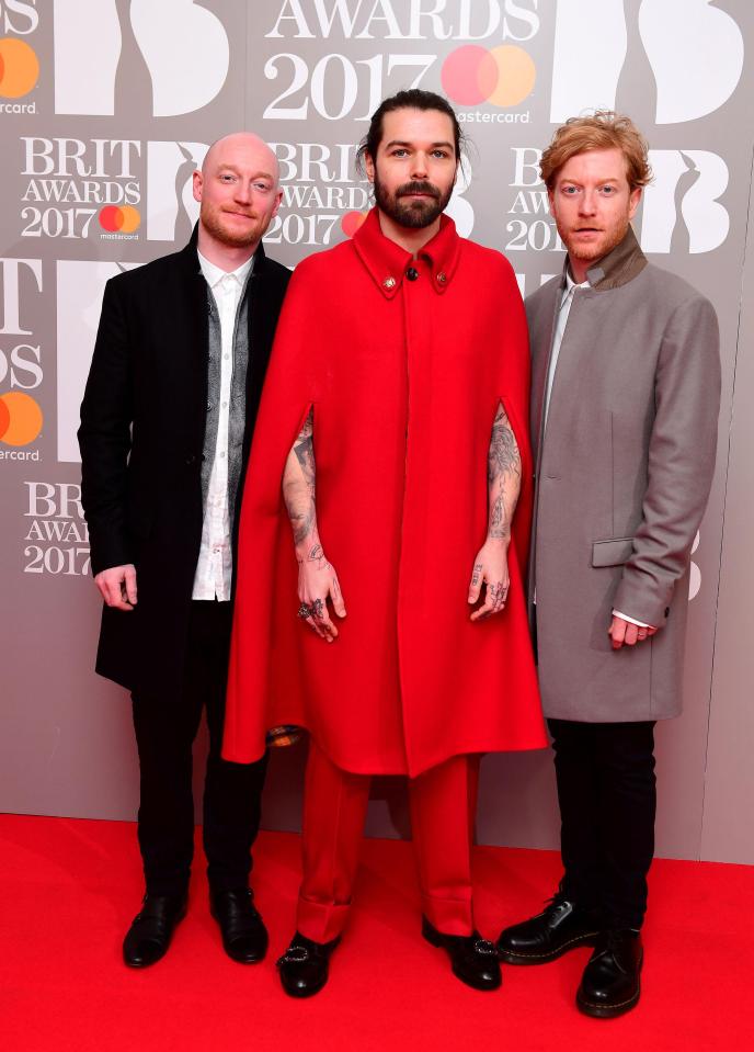  Biffy Clyro's Simon Neil, James Johnston and Ben Johnston headed to the big show