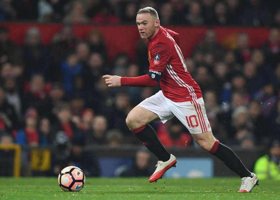  Rooney hasn't enjoyed the greatest of seasons at Old Trafford