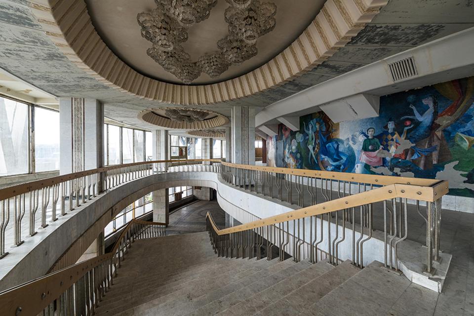  The crumbling circus remains one of the last standing structures affiliated to communist occupation in Moldova which declared itself a republic in 1991