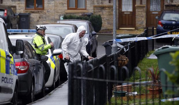 The house remains cordoned off today as police investigate