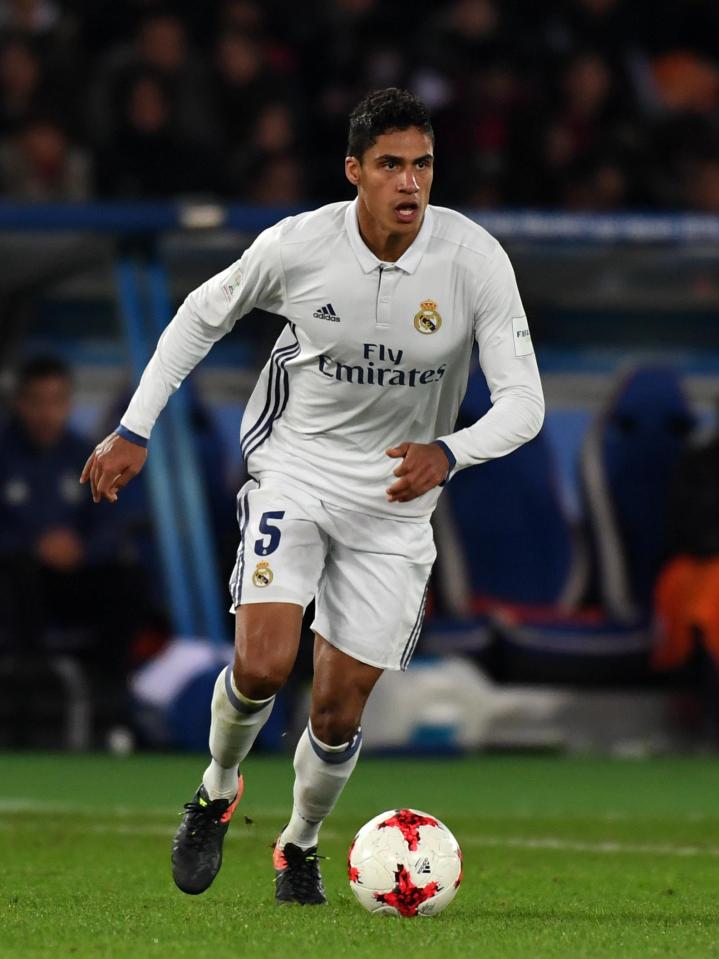 Madrid are ready to use Raphael Varane as bait to secure their top transfer target