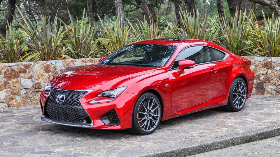  The Lexus RC is 'can be thirsty' says Which?, with fuel costing £1,531 a year