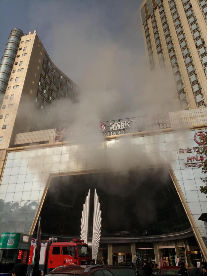  At least ten people have been killed in a devastating hotel fire in China