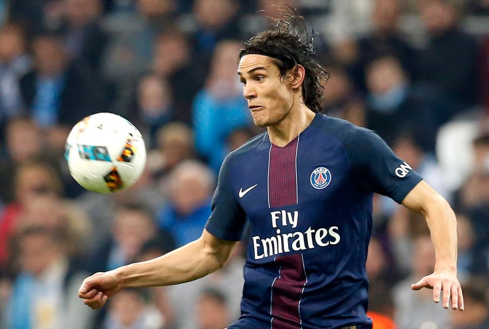  Cavani notched his 34th goal of the season