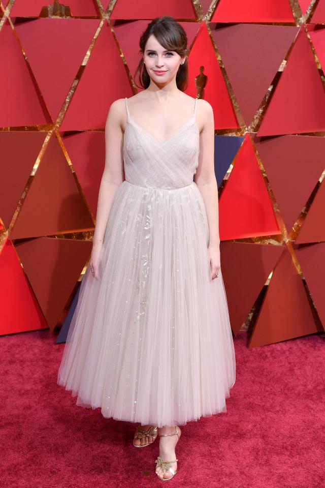  Felicity Jones took inspiration from a ballet dancer