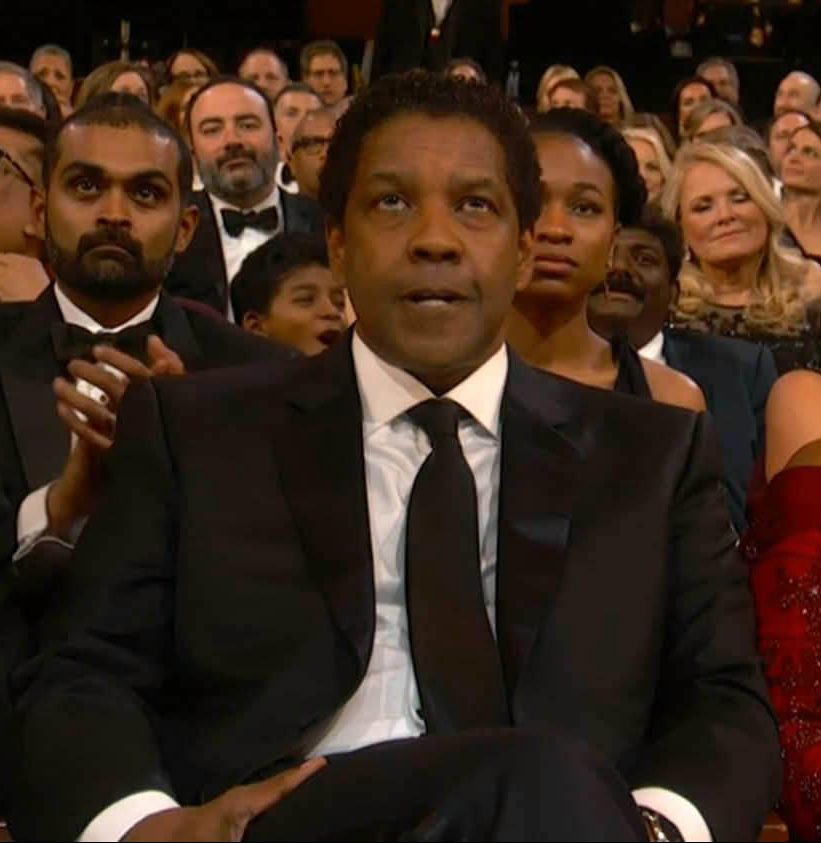  Denzel Washington looked enraged after Casey Affleck picked up Best Actor