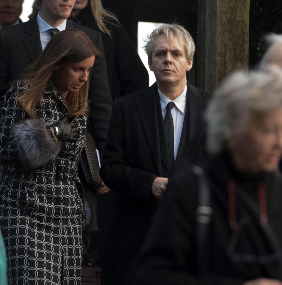  Tara's ex-boyfriend Nick Rhodes of Duran Duran also paid his respects today