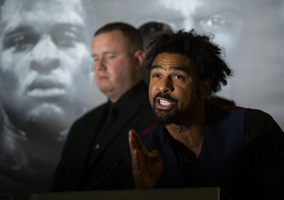  David Haye has promised that he is punching harder and more consistently than ever before