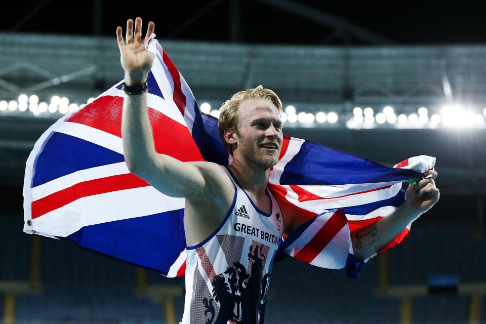 Peacock has become a hugely popular figure in the world of athletics, competing in the 100m