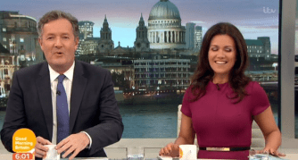  Fans were pleased to see Susanna Reid and Piers Morgan return to Good Morning Britain