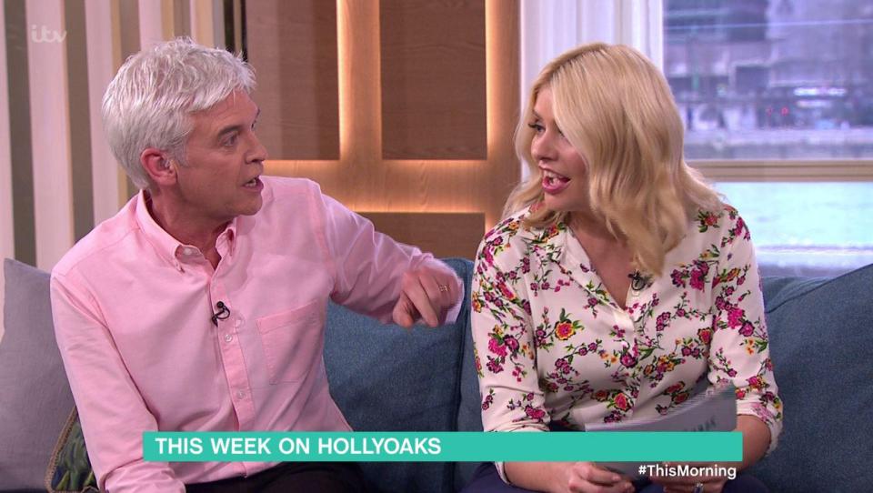  Phillip Schofield and Holly Willoughby have been offered roles in Hollyoaks