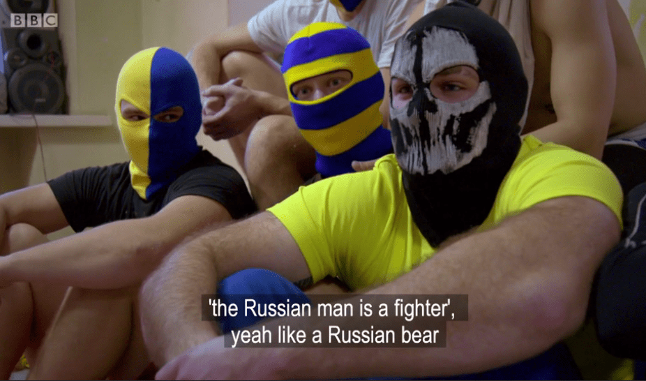 The firm do it to try and change the perception of Russian masculinity