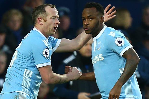 Charlie Adam has continued Stoke's war of words with WBA over new boy Saido Berahino's drugs ban