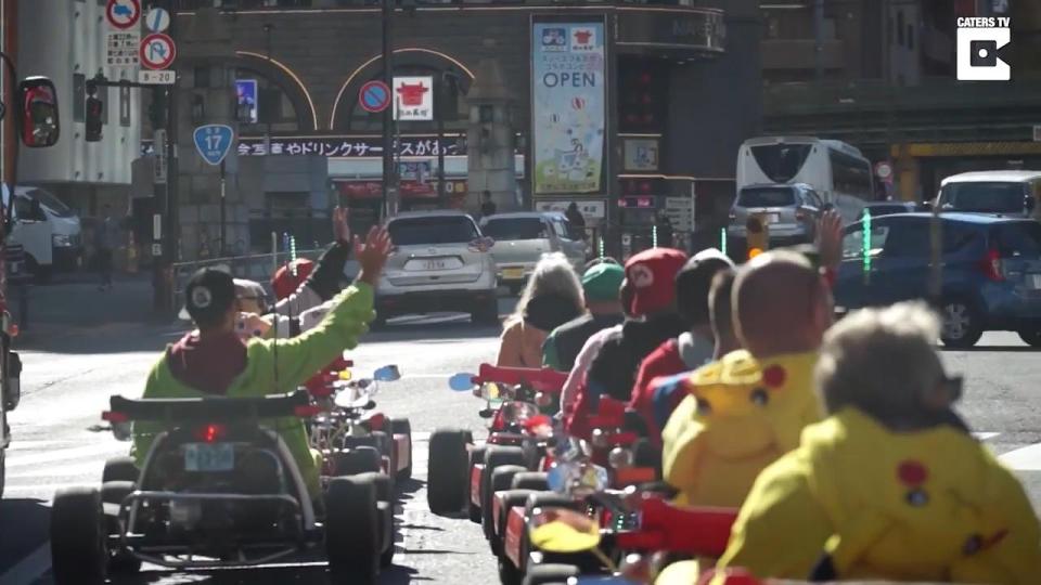  The firm's owner was inspired by a French prankster, who made a video of a real life Mario Kart race