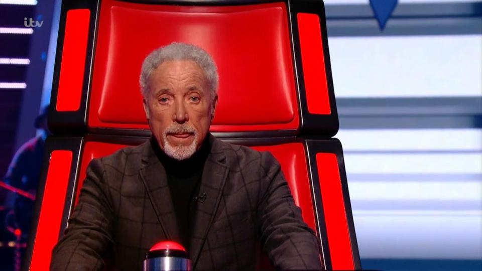  Sir Tom Jones is impressed by Septimus' singing