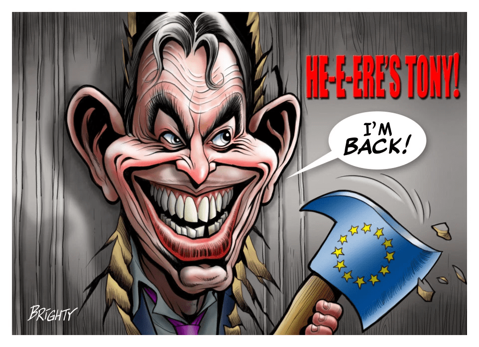  Blair looks to shape Britain's exit from the EU