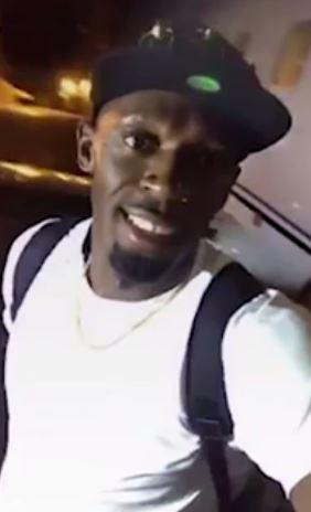  Usain Bolt enjoyed a full-on party on his private jet en route to Trinidad