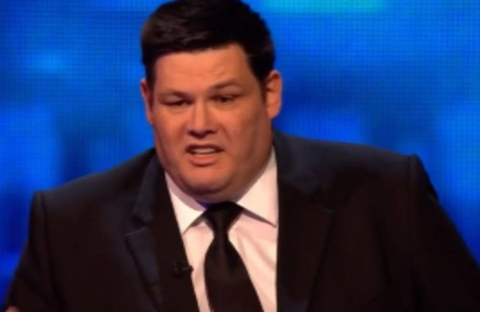  On Monday's The Chase The Beast was given a question about himself