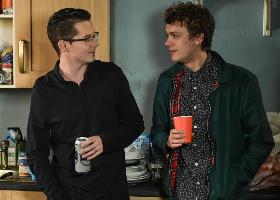  Johnny had a high profile fling with Ben Mitchell in the show