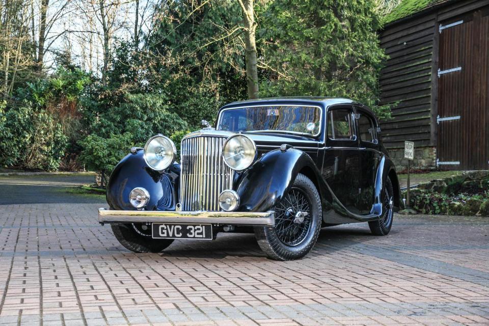  This classic 1948 Jaguar MkIV is returning home.