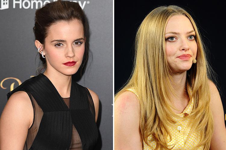  Actresses Emma Watson and Amanda Seyfried have had pics posted online in recent days