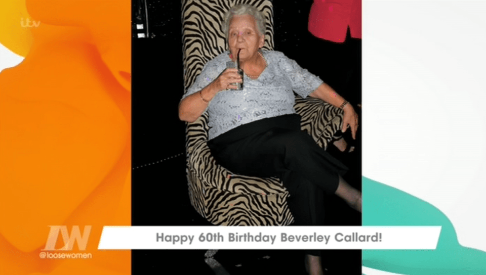  Her mother-in-law is 84 and partied all night with her