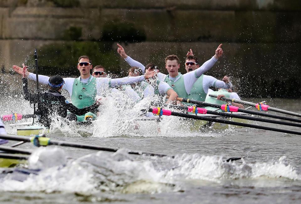  Cambridge are narrowly leading the way in the most boat race wins