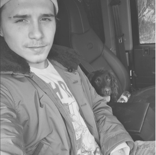  Brooklyn Beckham's fans thought the teenager looked like his famous dad David in this snap