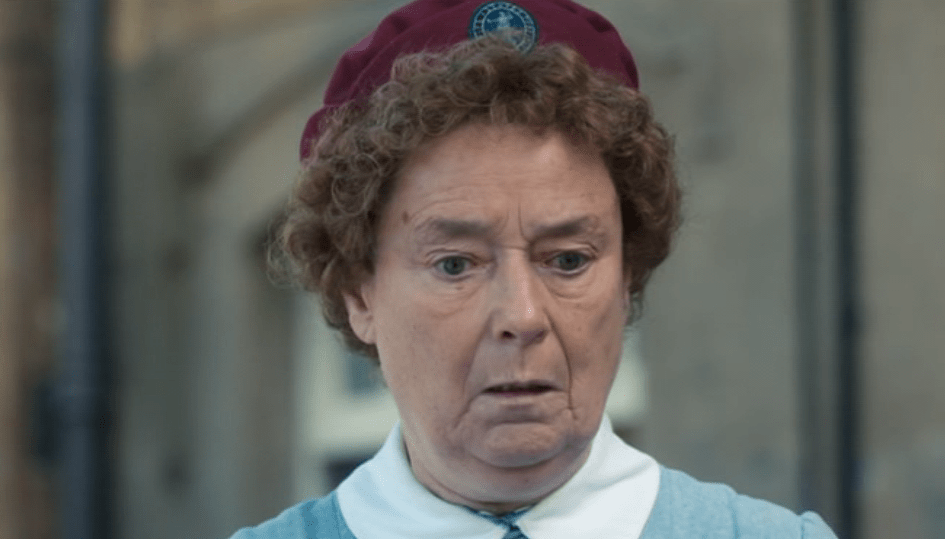  Nurse Crane knocked over a little boy while driving her car in tonight's episode of Call The Midwife