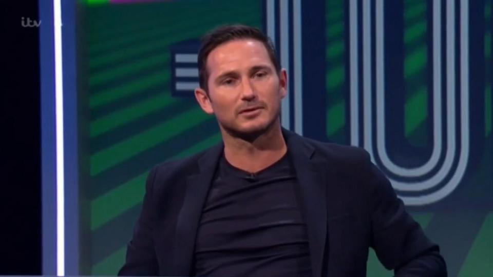  Footie star frank Lampard confessed he got his 'bazookas out' when he scored a goal