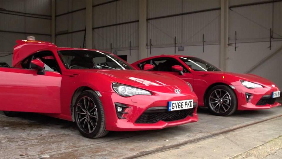 Toyota's GT86 promises to cause chaos for Top Gear's guests. 