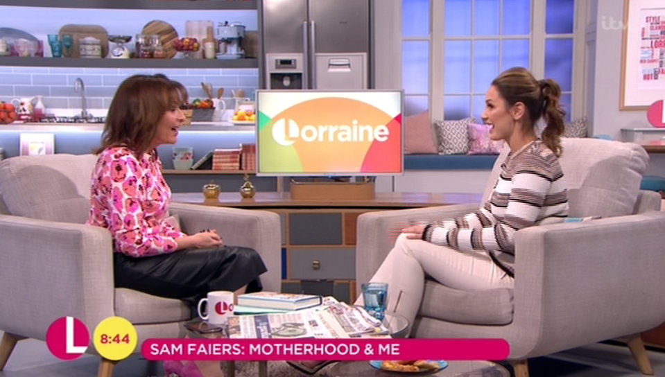  She told Lorraine she didn't miss her Towie mates and was in a new chapter of her life