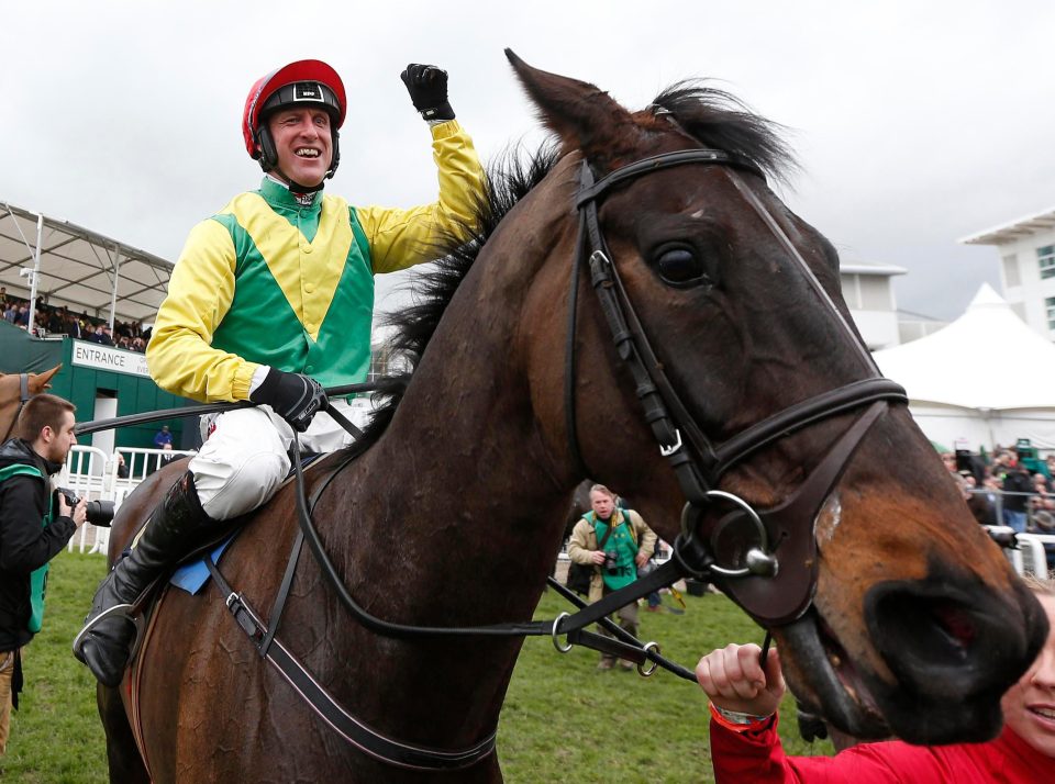  Power enjoyed success in the Potts' colours with Sizing John in the Gold Cup