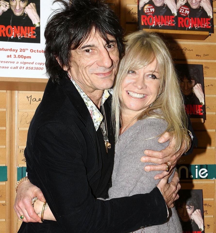  Jo was with ex-husband Ronnie Wood for 23 years