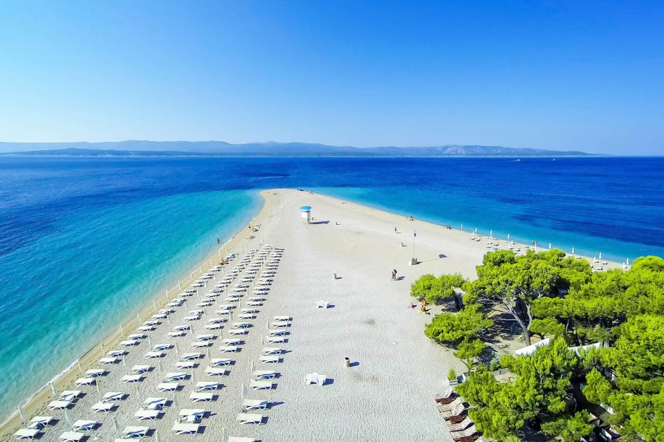  The shape-shifting Zlatni Rat is a perfect place to go for a dip