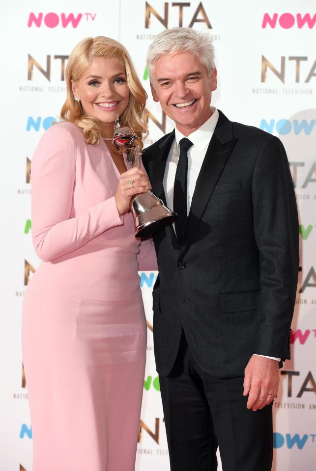  Holly and Phil scooped the Live Magazine Show award for This Morning at the NTAs in January