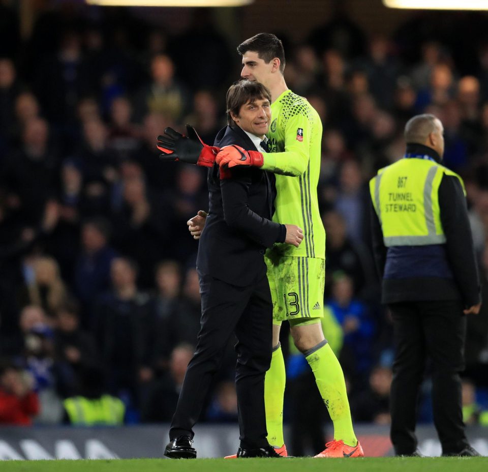  Chelsea have clicked under new manager Antonio Conte this season after early wobbles and a change in formation, leaving Courtois scenting his second title