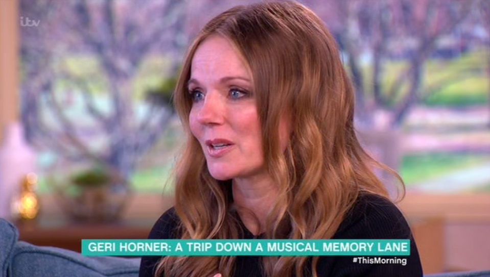  Geri Horner cried on This Morning when talking about George Michael