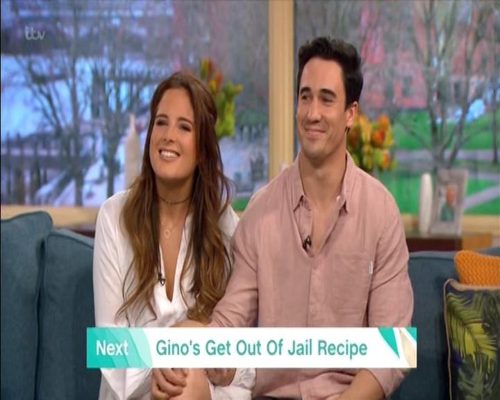  Binky had been on This Morning with 'JP' to speak to Holly Willoughby and Phillip Schofield about their relationship