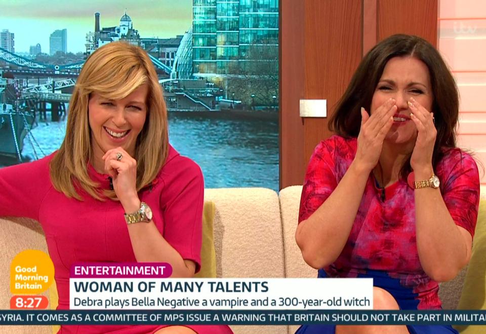  Kate says she and Susanna are like 'sisters' and there's no rivalry between them