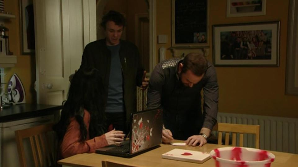  Some couldn't stop crying as an emotional Mick revealed Nancy had been in a car crash