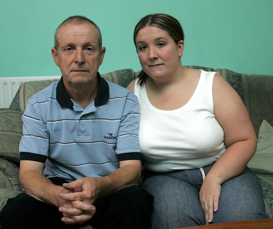  Sean Cassidy, with daughter Lisa, were devastated to hear the news that Ciaran, 22, was killed in the bomb blasts