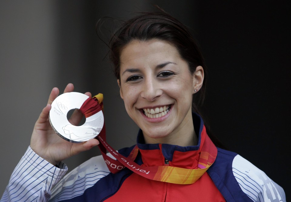 Shelley Rudman surprised herself as she won a silver medal at the 2006 Winter Olympics