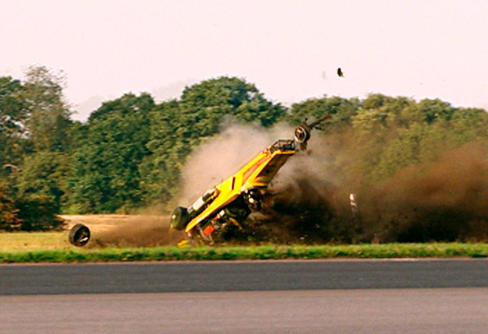  He lost control of a jet car which crashed at RAF Elvington