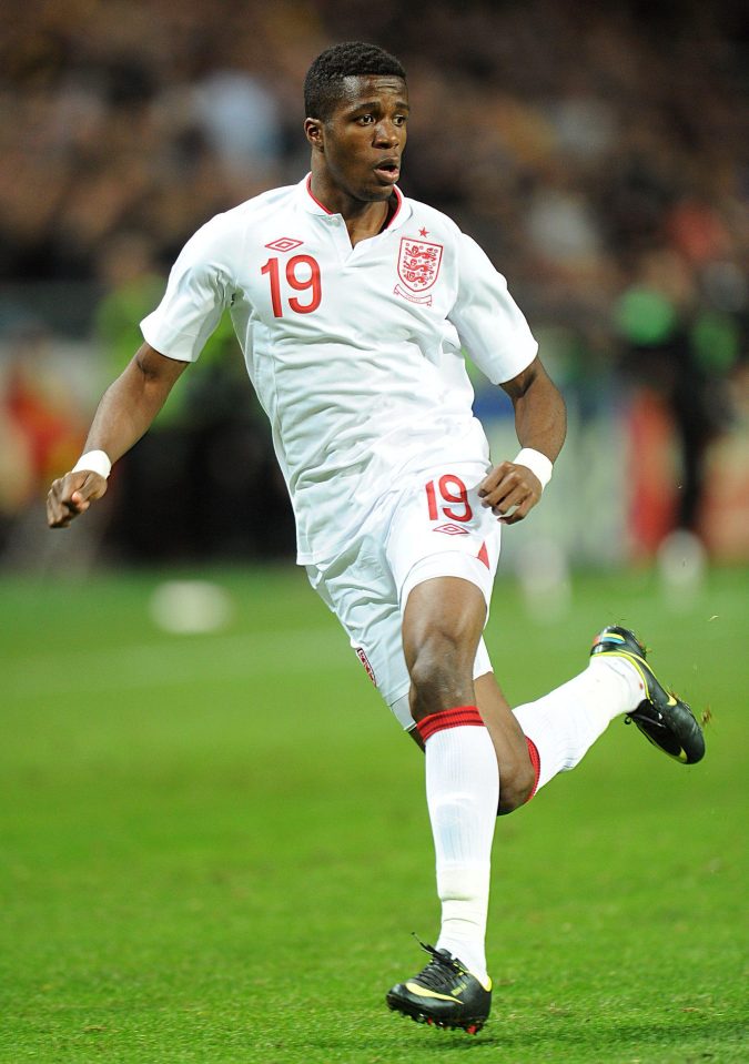 Wilfried Zaha played for England junior sides but after two games for the seniors opted to switch to Ivory Coast