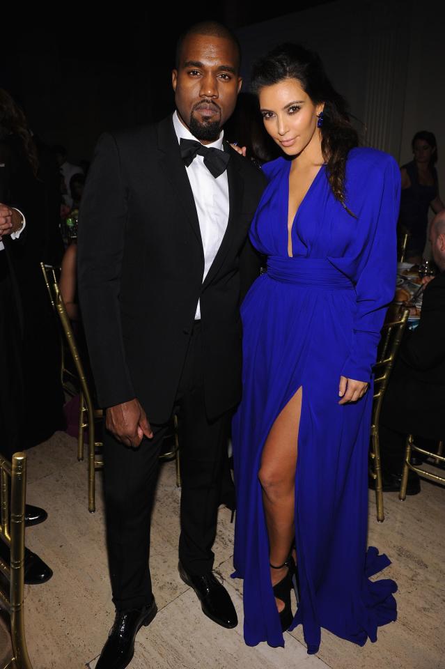  Kim is now a global megastar, pictured with husband Kanye West