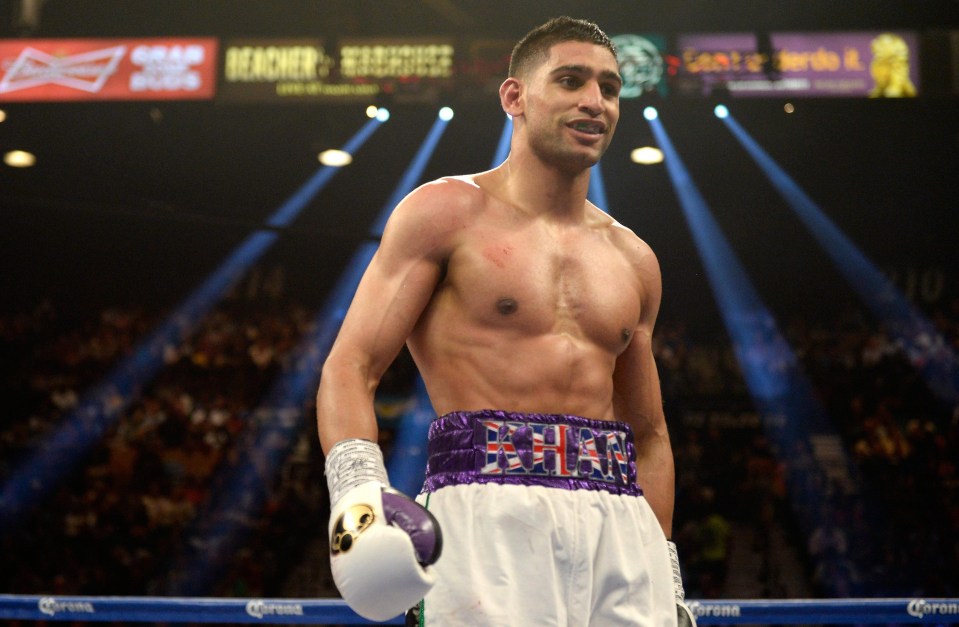 Amir Khan has been discussing a possible fight inside the octagon