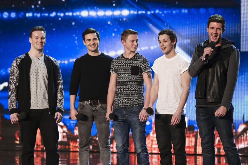  Collabro won Britain's Got Talent in 2014 and were signed to Simon Cowells record label Syco